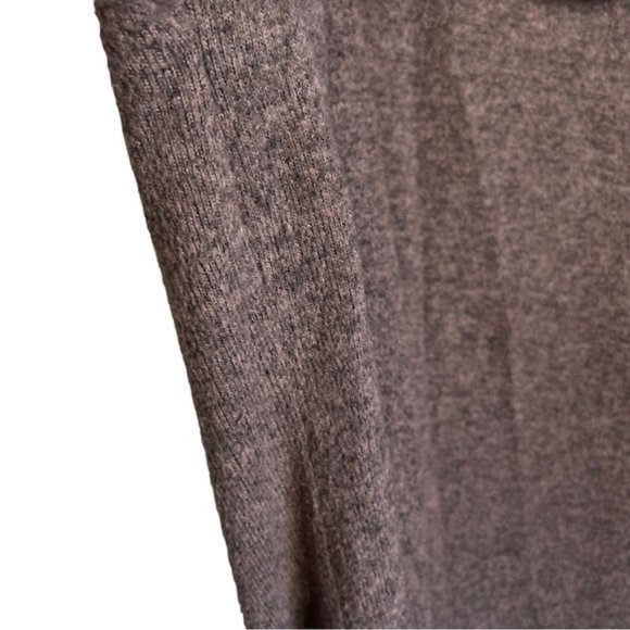 Torrid Size 3 Brown Hooded Oversized Pullover Knit Ling Sleeved Hoody - Picture 9 of 13